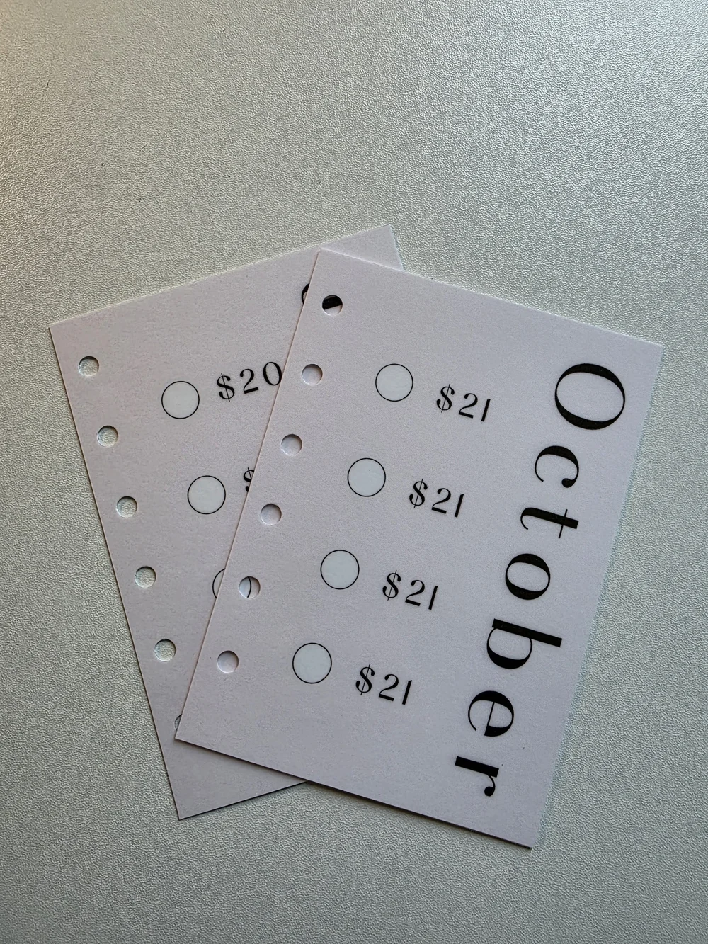 A7 Savings Challenges And Enveoples  - The Oderly Mom